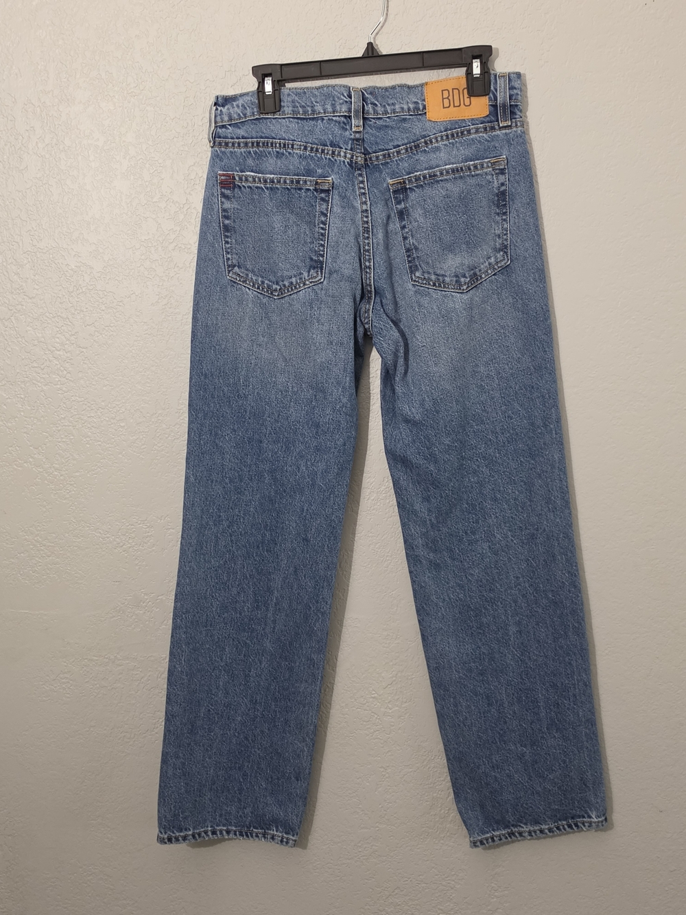 BDG Urban Outfitters Cowgirl Jean Straight Leg Mid Rise Medium Wash Womens 28 - Picture 6 of 10